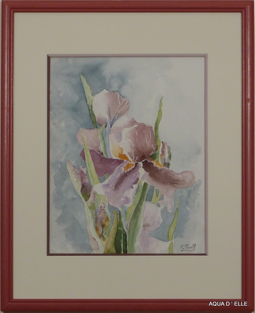 1-Iris mauve-(40x50)